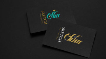 Free PSD Business Card Mockup