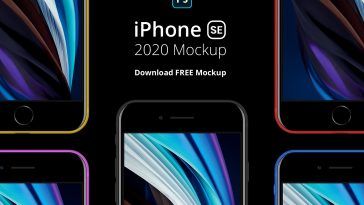 iPhone SE 2020 Mockup
