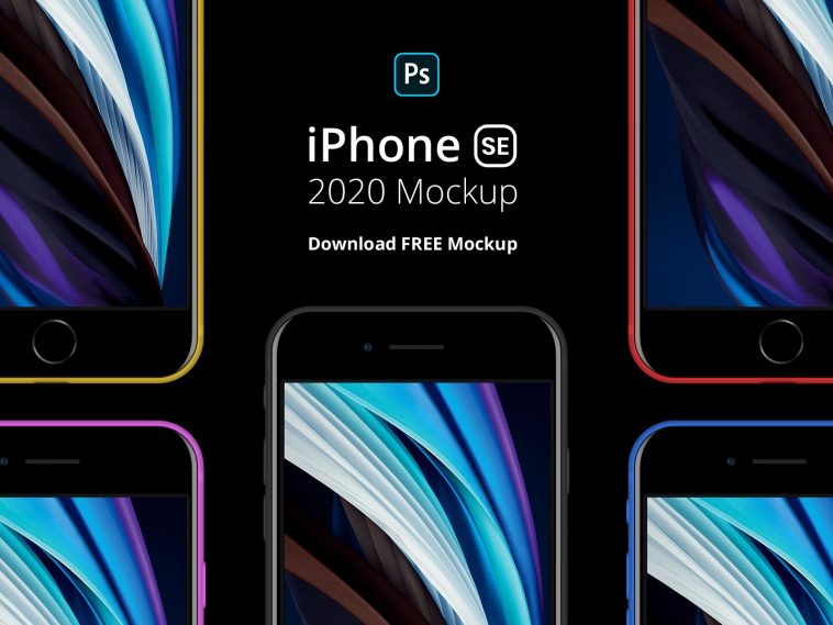 iPhone SE 2020 Mockup