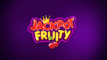Jackpot Fruity Logo design PSD file