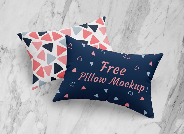 Pillow Mockup PSD Set