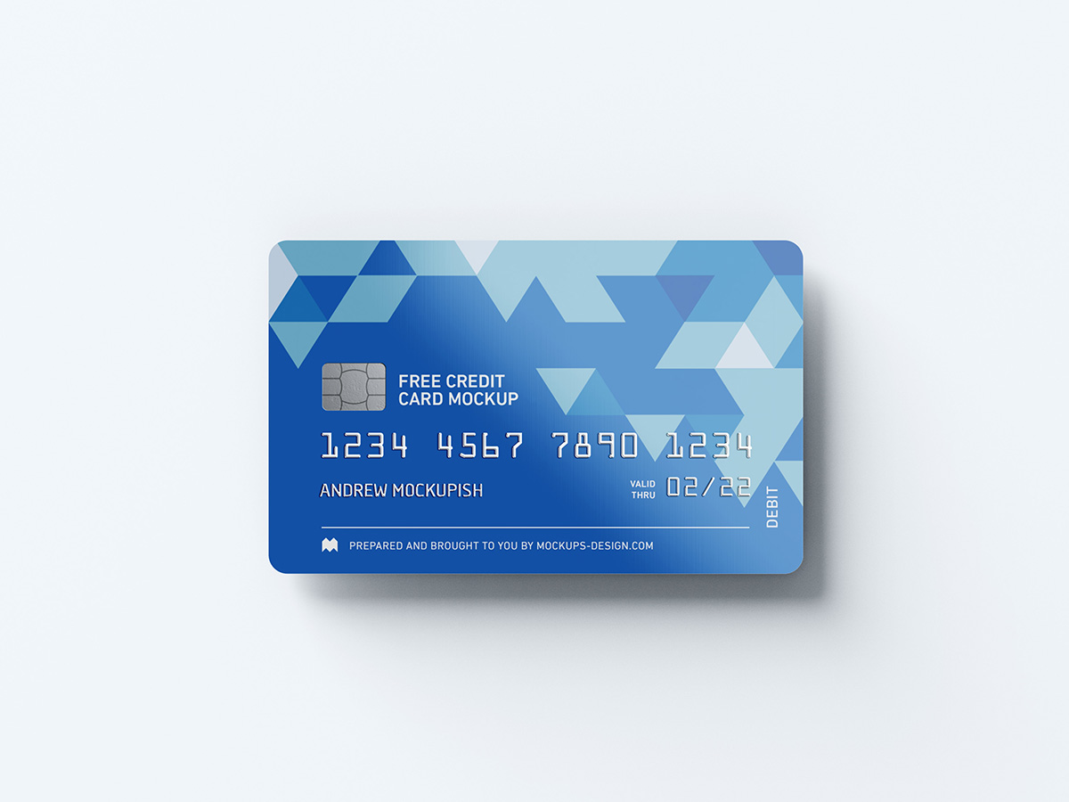 Bank Card Mockup