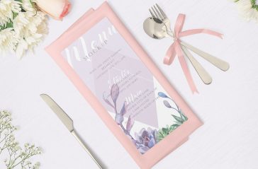 Free Gorgeous Restaurant Menu Mockup