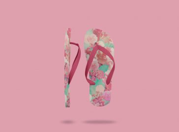 Classic Flip Flops Mockup