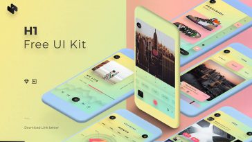 Free UI Kit Templates PSD