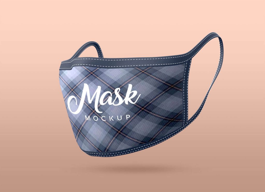 Download Free Handmade Cloth Face Mask Mockup Psd Psfiles