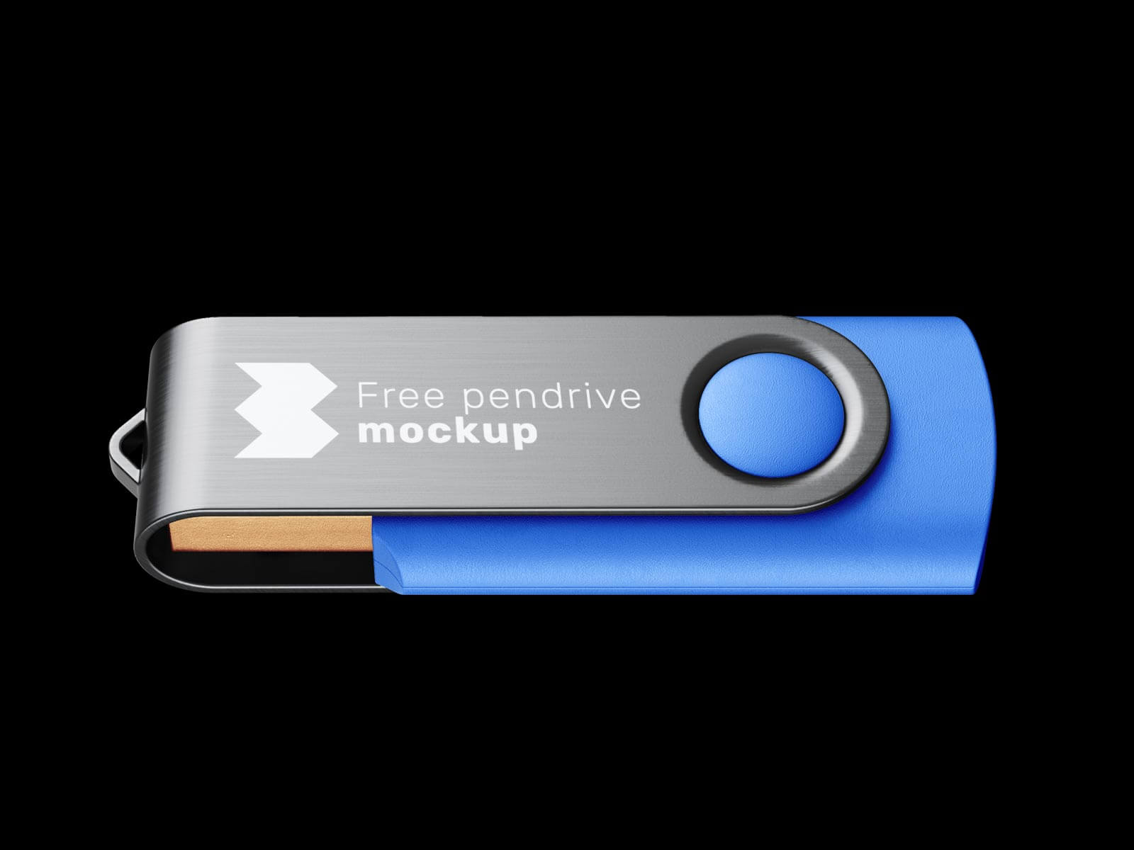 Free USB Pen Drive Mockup PSD Set