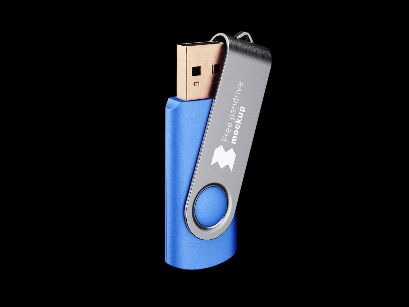 Free USB Pen Drive Mockup PSD Set
