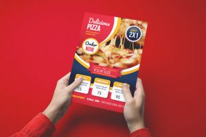 New A4 Flyers Mockup Big Bundle PSD