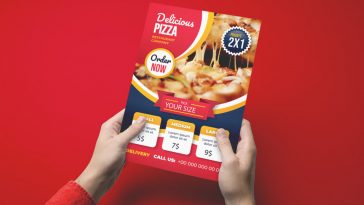 New A4 Flyers Mockup Big Bundle PSD