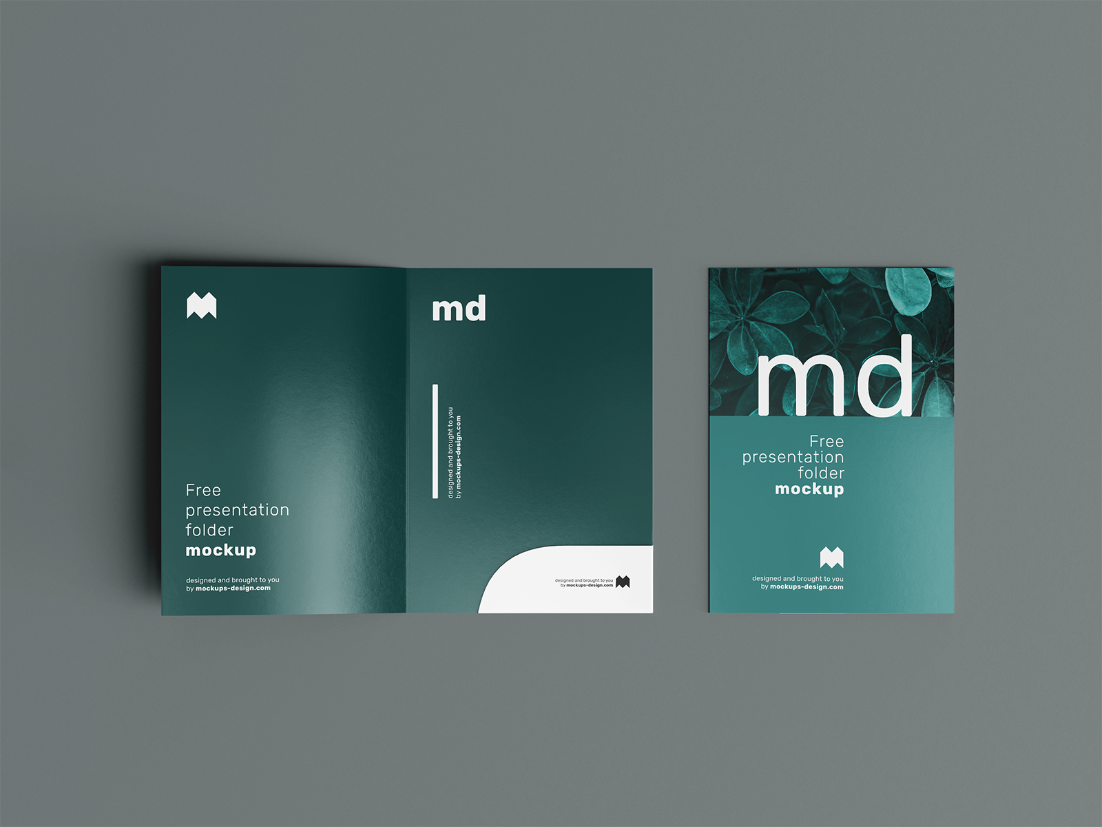 Branding Presentation Folder Mockup