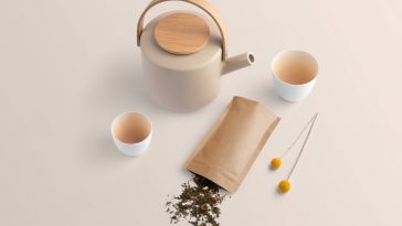 Tea Branding Packaging Mockup