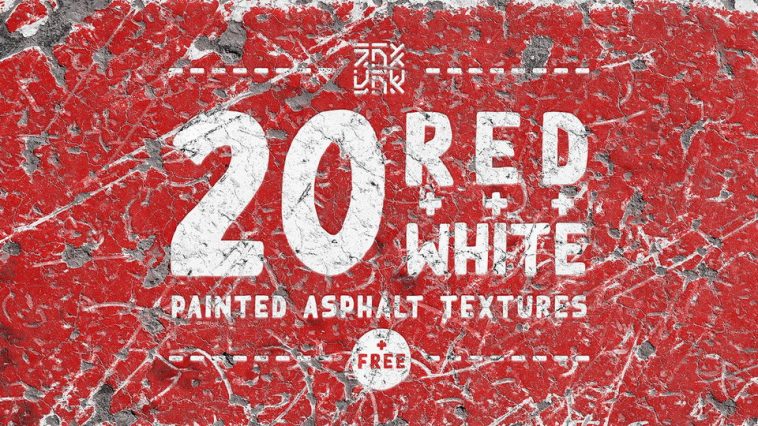 20 Painted Asphalt Textures