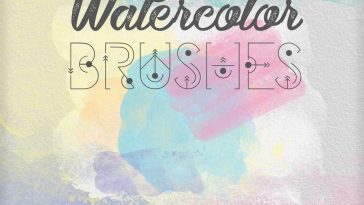 Watercolor paint free photoshop brushes