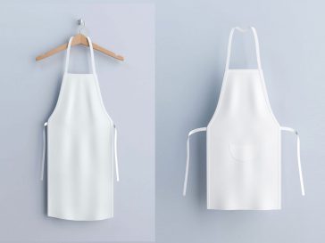 Free Chef Apron Mockup