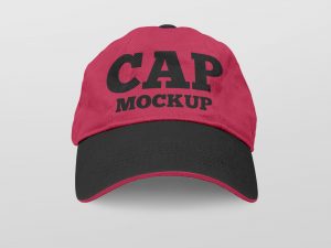 2 Free Curved Cap Mockups PSD Set