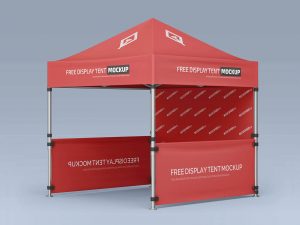 Portable Popup Gazebo Mockup
