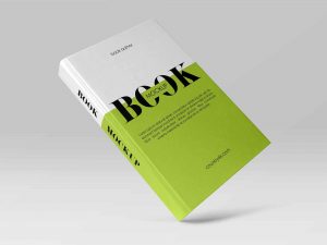 Floating Book Mockups PSD