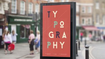 Free Street Billboard Mockup PSD