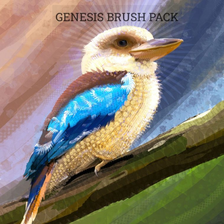 Genesis 3D Shape Digital Painting Free Brushes