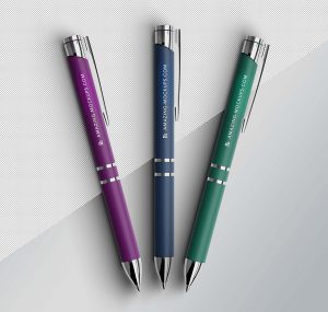Free Pen Mockup PSD Set