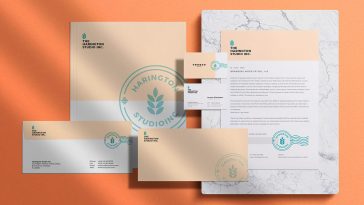 Download Free Letterhead And Envelope Mockup Psd Psfiles