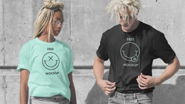 Free Men's T-Shirt Mockup (PSD)