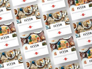 Grid Square Social Media Post Mockup PSD