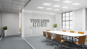 Download Free 3d Indoor Signage Mockup Psd Psfiles