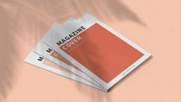 Three Magazines Cover Mockup