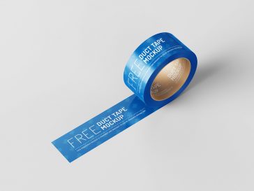 Free Duct Tape Mockup PSD Set - PsFiles