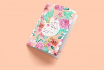 Free Greeting Card Mockup