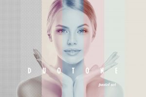 Duotone Photoshop Effect PSD file