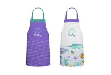 Free Kitchen Apron Mockup