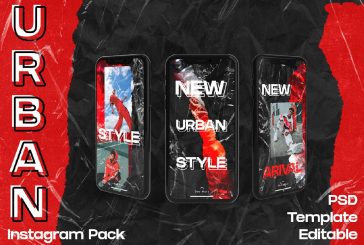 Free Urban Instagram Story Template PSD