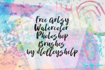 Free Watercolor Photoshop Brushes