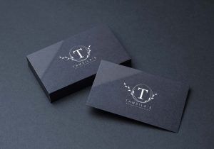 Free Gray Card Mockup PSD