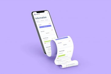 Free iPhone XS Longscroll Mockup PSD