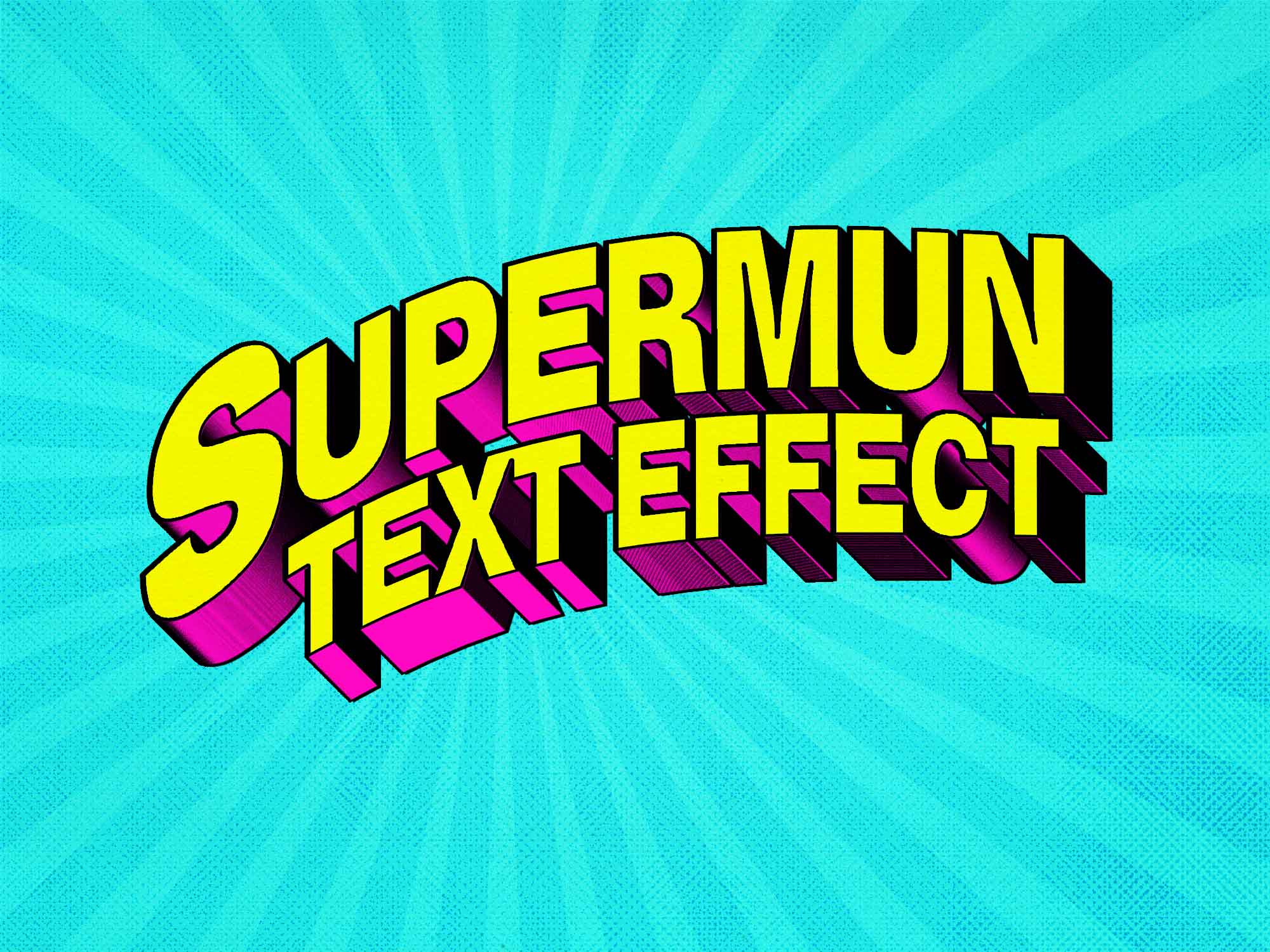 Download Superhero Comic Text Effect Psd Psfiles