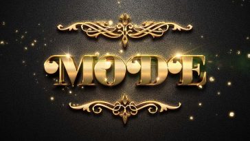 Premium PSD  Gold letters view from left. 3d letter v