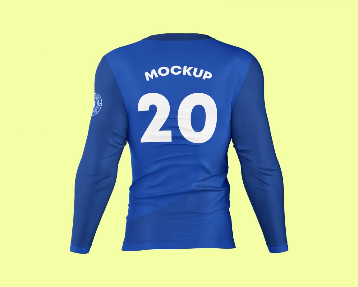 Free Full Sleeve Jersey Mockup PSD 3 Set PsFiles
