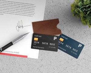 Free Membership Card Credit Card Mockup