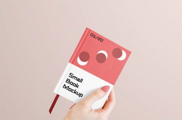 Free Small Diary Mockup PSD
