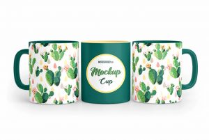 3 Free Realistic Mug Mockups set