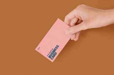 Free Business Cards Mockups PSD Set