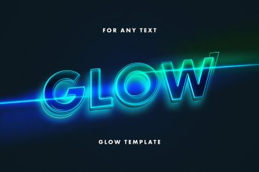 Free Neon Lettering Text Effect