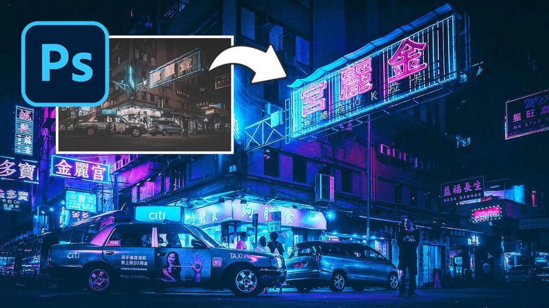 cyberpunk photoshop action free download