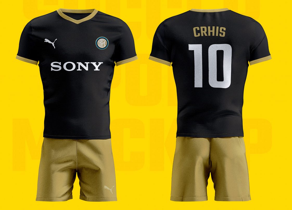 Free New Soccer Jersey Mockup Kit 2021 PsFiles