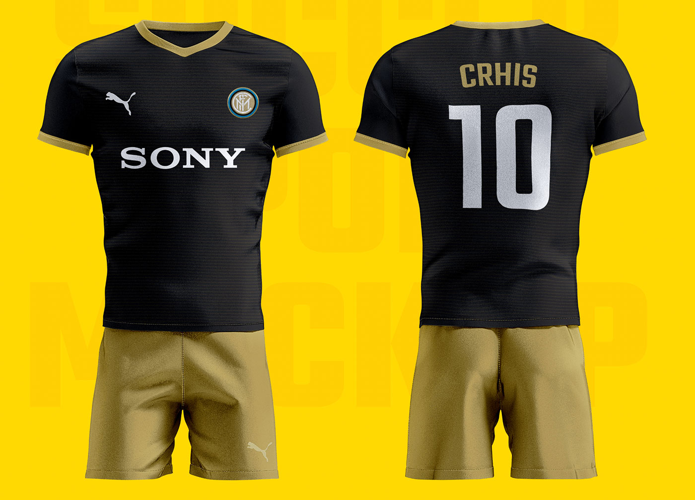 Men Soccer Jersey kit Mockup – MasterBundles