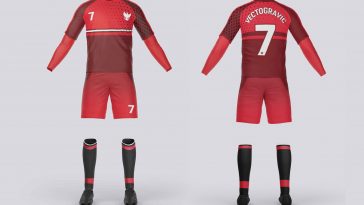 Download Free Soccer Jersey Mockup Psd Psfiles